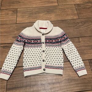 Rorie Whalen Cozy Patterned Cardigan Sweater